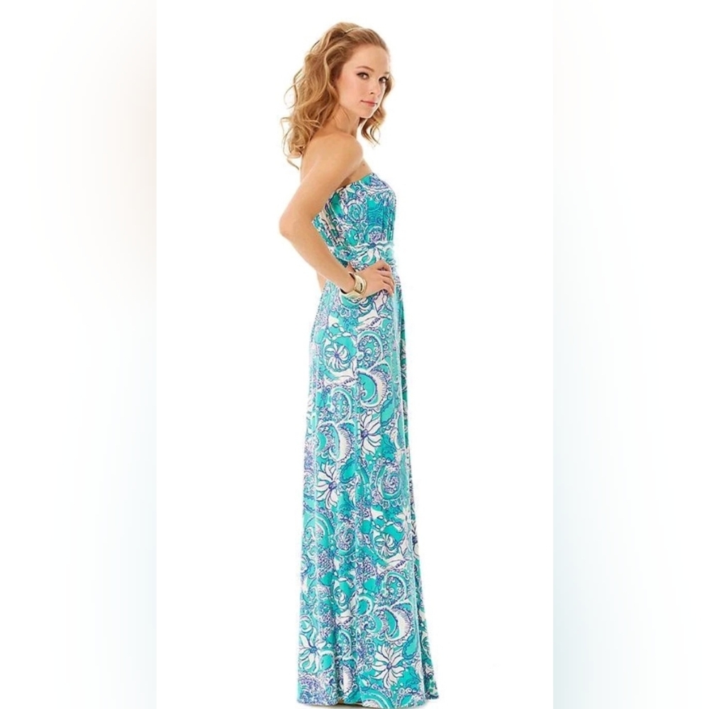 Lilly Pulitzer Holbrook Maxi Dress – Seafoam Green – XS